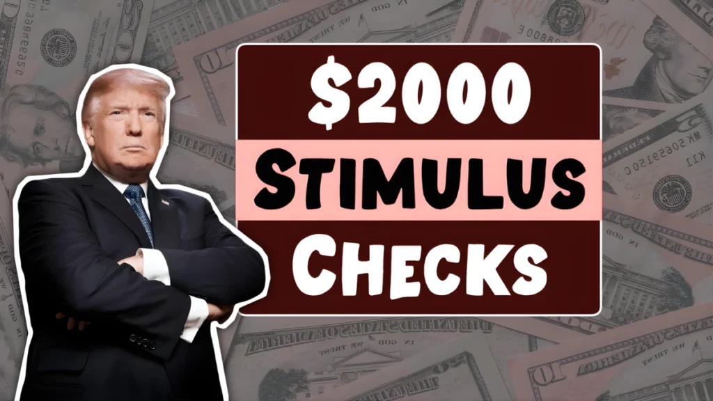 New $2,000 Tariff Stimulus Proposal