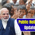 Public Holiday Update