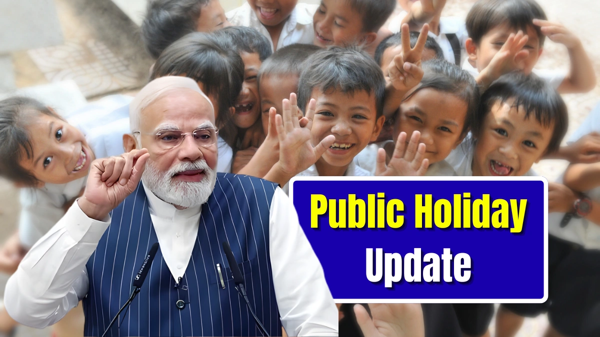 Public Holiday Update