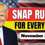 SNAP Rules November 2025
